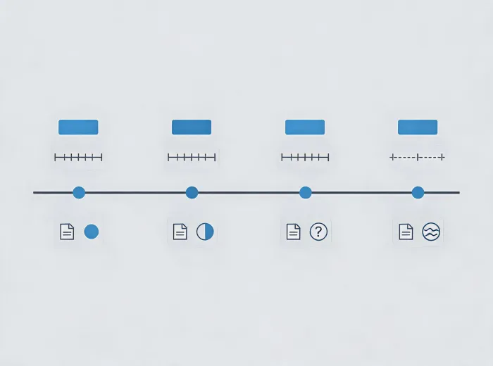 Funding event timeline